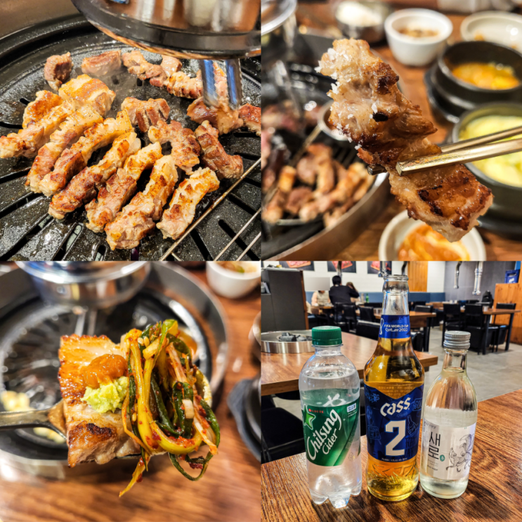  염창역 맛집 삼겹살과 소고기 둘 다 맛있는 고기집 '육갑식당'