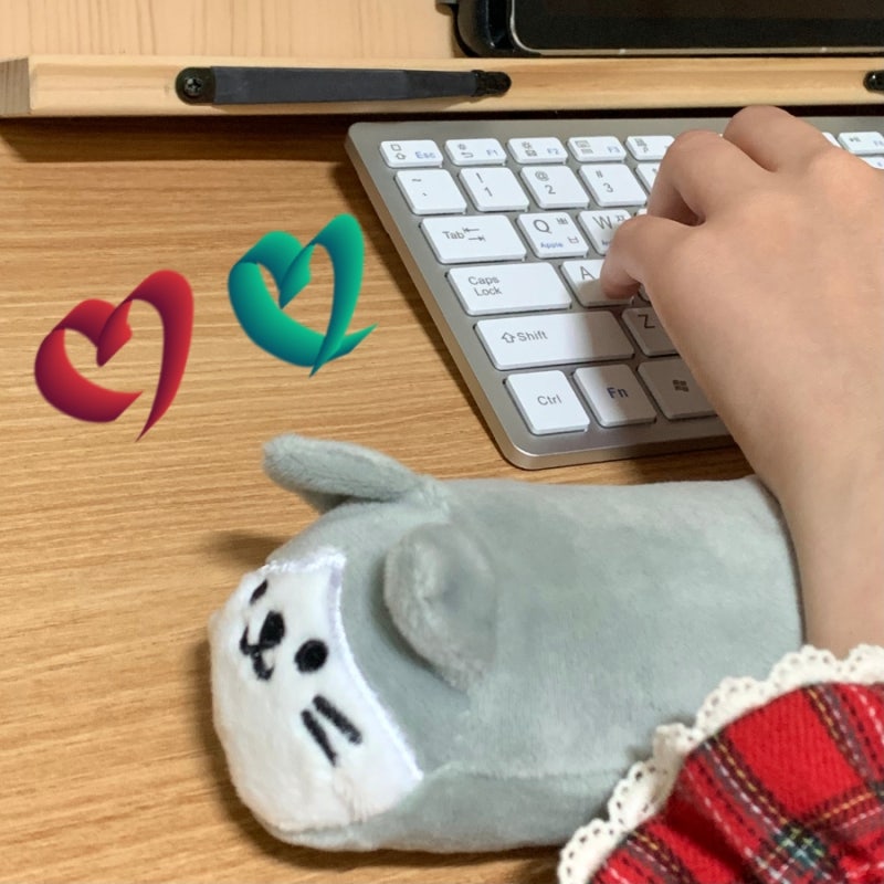 다이소 키보드 손목 받침대 솔직 후기