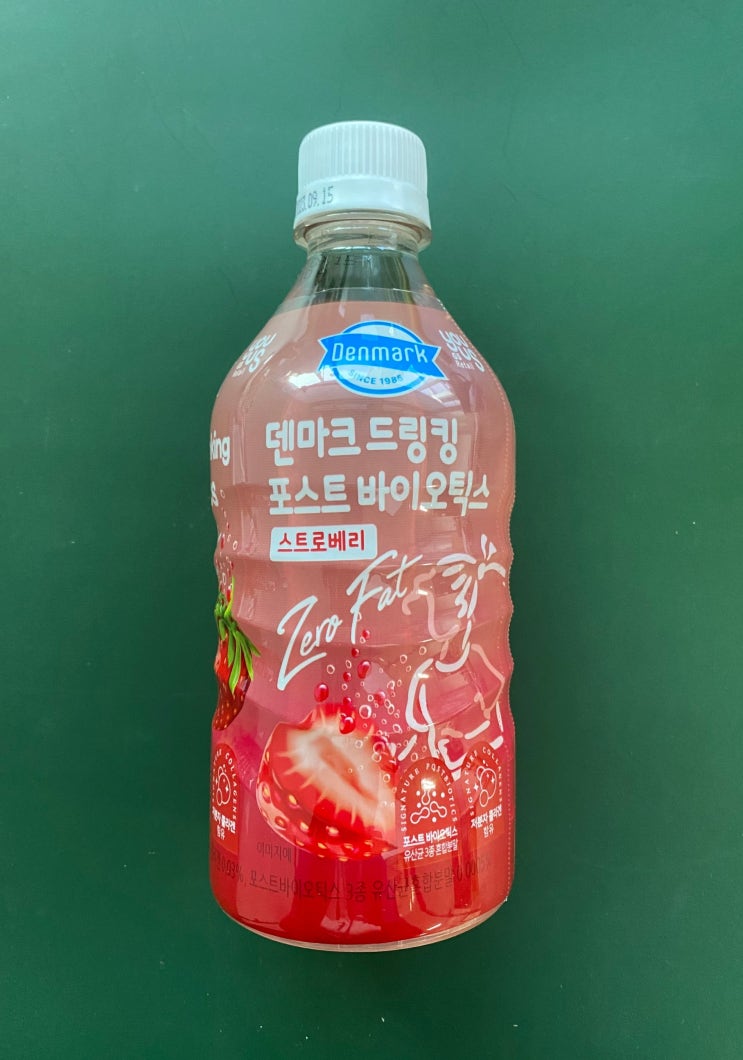 내돈내먹 / 덴마크 드링킹 포스트 바이오틱스 스트로베리맛, 응 딸기물 맛이네