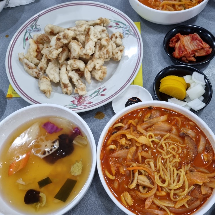  여수 현지인 짬뽕 맛집 산해반점, 여수중국집