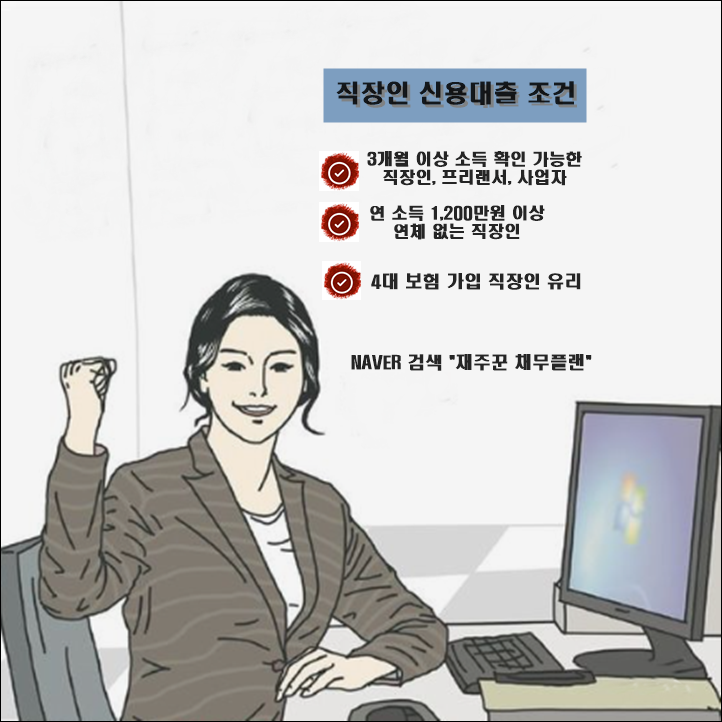  직장인 신용대출 당일 승인 심사 조건
