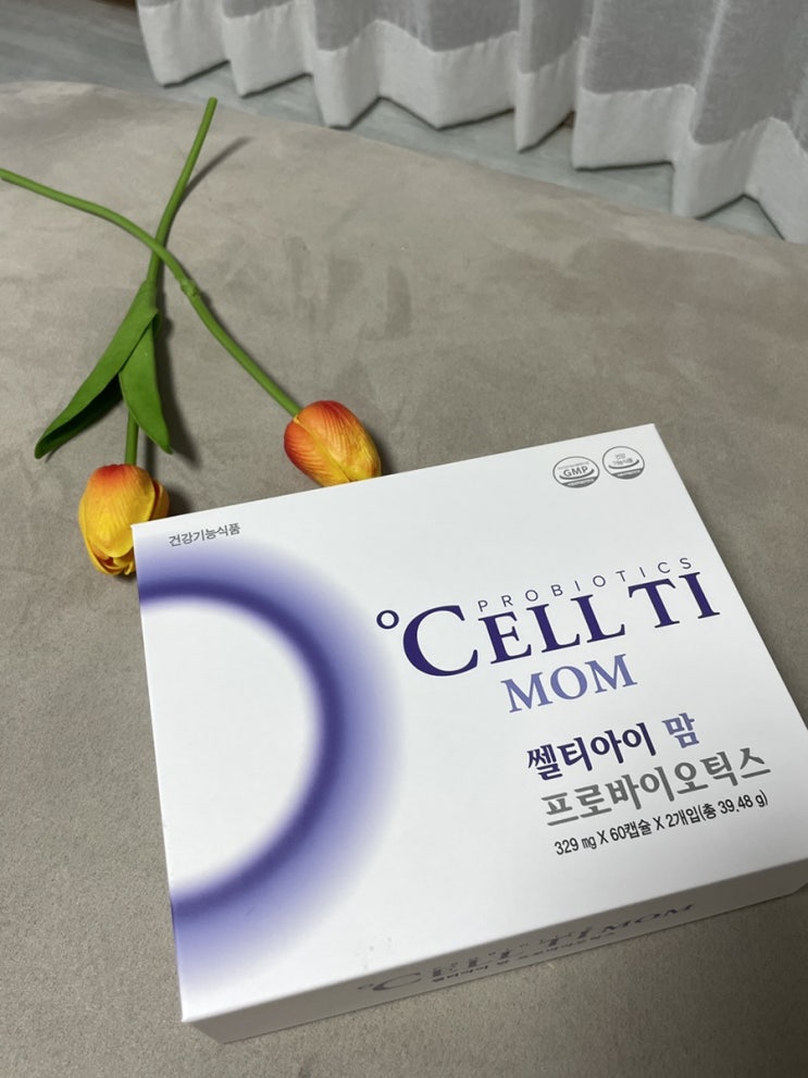  임산부유산균 추천 / 고민없이 쎌티아이맘 유산균 