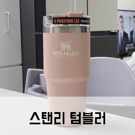 스탠리 어드벤처 진공 슬림 퀜처 473ml 텀블러 넥타 내돈내산 실사용 후기