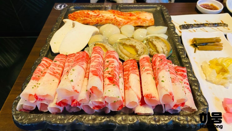  강남역/역삼역, 평점 4.8 가족외식과 회식하기 좋은 1++ 투플한우 맛집 '백억하누'