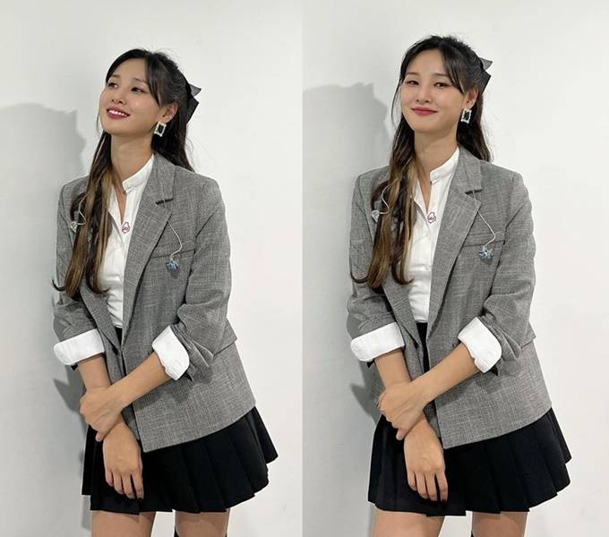 미스 트롯2 황우림, 한껏 멋낸 러블리 프레피룩으로 눈부신 미모 뽐내 미스 트롯2 황우림, 한껏 멋낸 러블리 프레피룩으로 눈부신 미모 뽐내