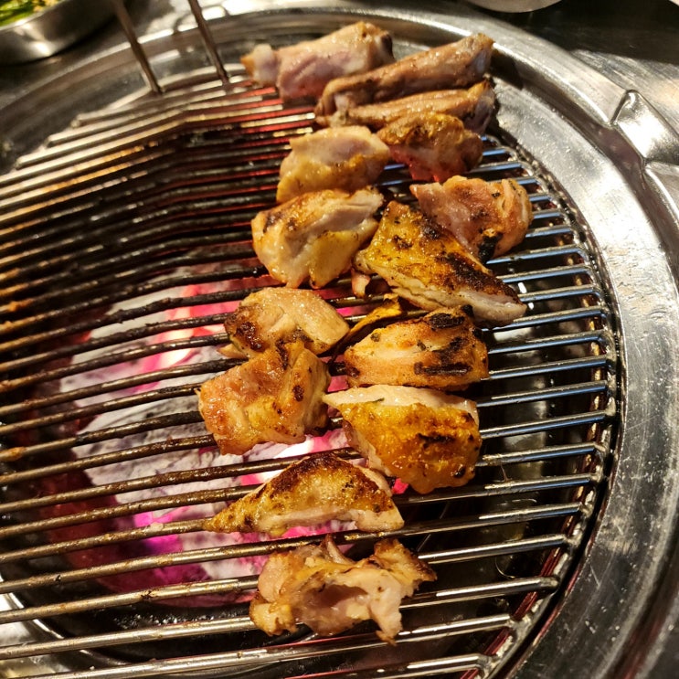  부천 원종동 맛집 :: 불금과 주말에 숯불닭갈비 어떠세요? 숯불아사랑한닭