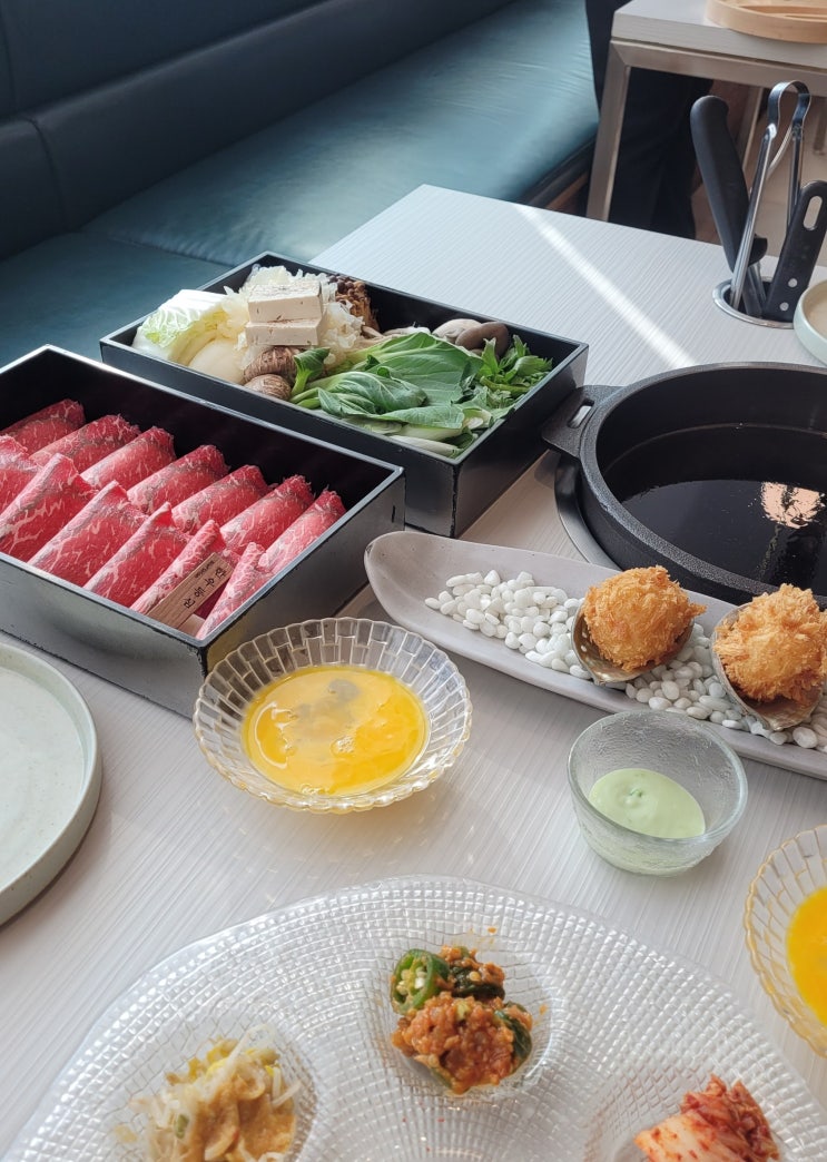 매봉역 맛집 도쿄등심 도곡점 스키야키 맛집이었네 강남 콜키지프리라 더 좋아요