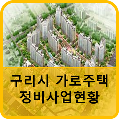  경기도 구리시 가로주택정비사업 추진현황 [22.10.20기준]