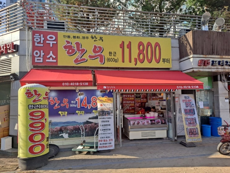  [판교 정육점] 가성비 넘치는 판교 한우정육점 "한우암소판매" 인생고기