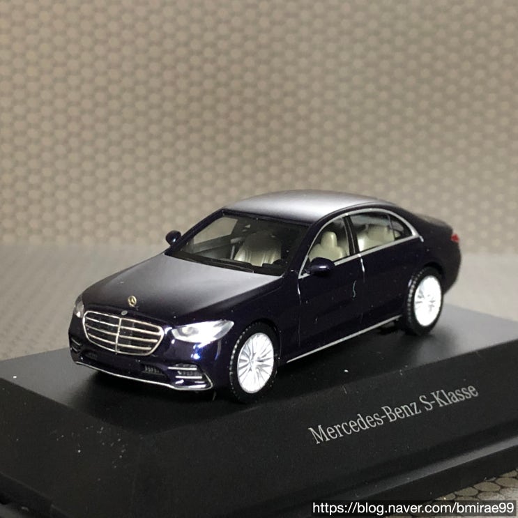  [1/87 세단] 메르세데스-벤츠 S클래스(W223) AMG Line 모형