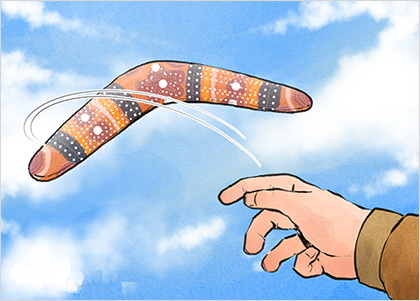 부메랑 효과 부메랑 효과
