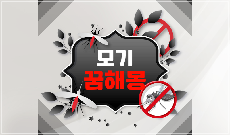 모기꿈 해몽 잡는꿈 물리는꿈 다양한 풀이