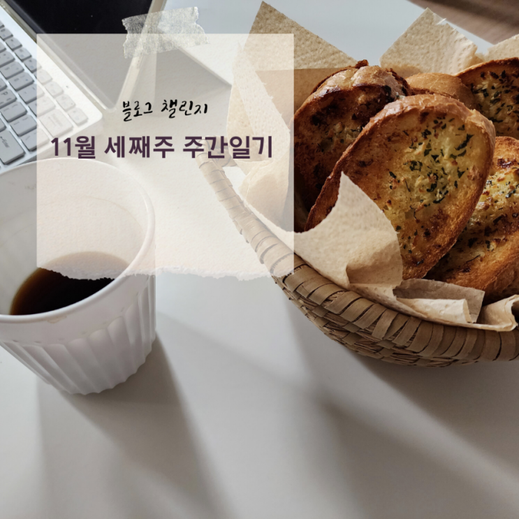  블챌 주간일기 11월 세째주 일상