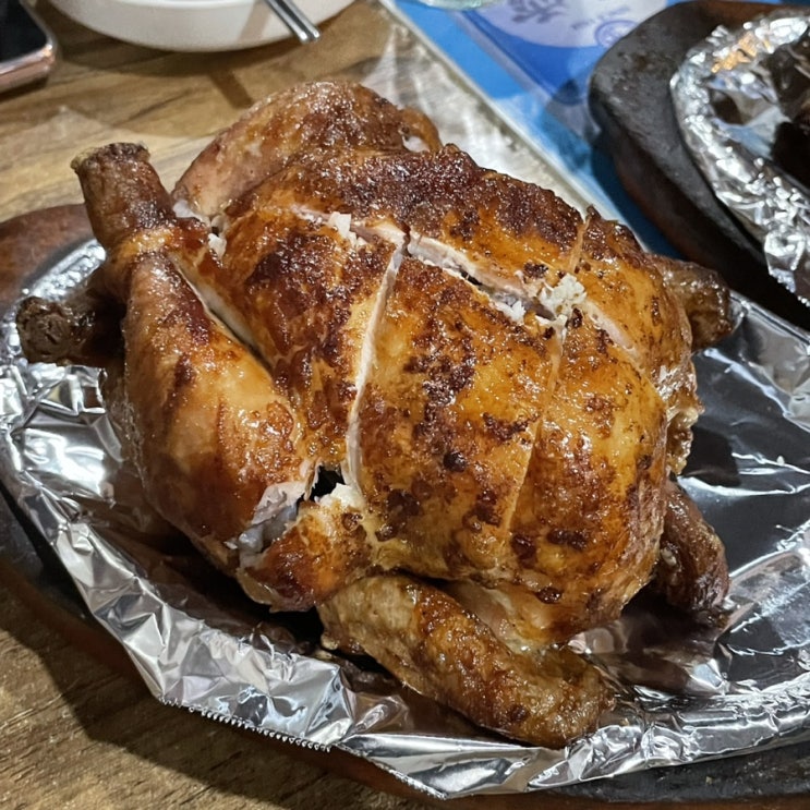  한남동한방통닭 부드러운 통닭구이(가격, 웨이팅 정보)