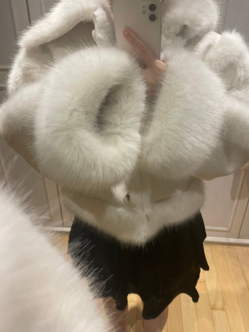 Threetimes / 쓰리타임즈 ? bunny fur coat ? 버니퍼코트 솔직 후기 