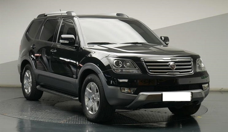  기아 모하비 중고차 QV300 4WD 검정 솔짓해 지네요