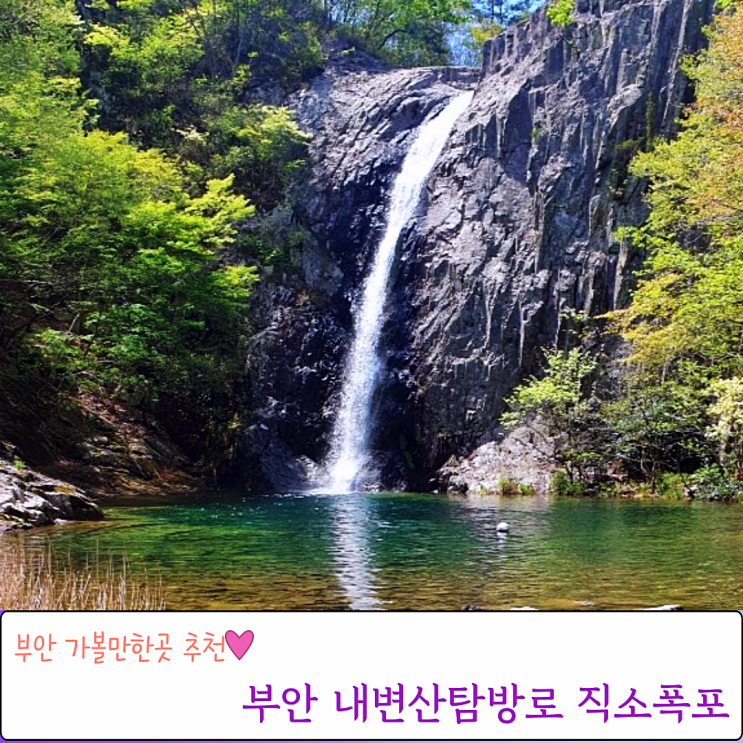  부안 가족여행 내변산탐방로 직소폭포 트래킹
