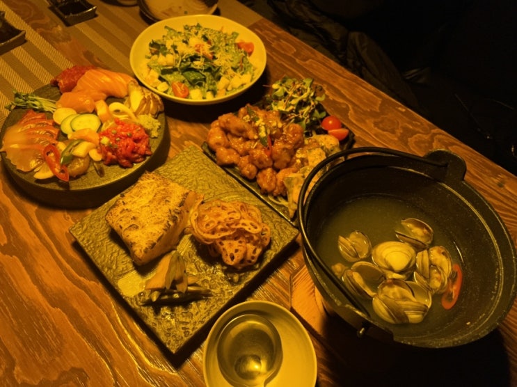  역삼동 이자카야 분위기 좋은 이자카야겸 2호점 오마카세 술상