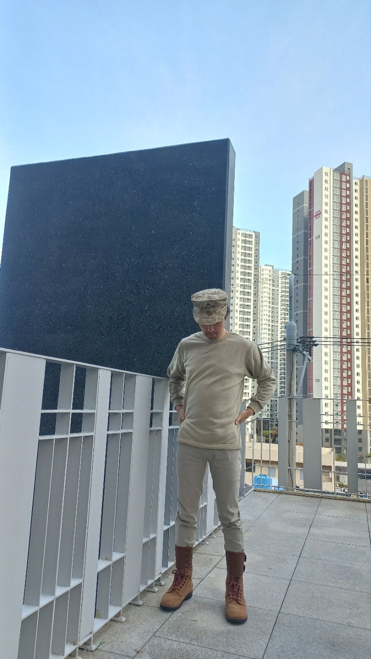  미군내복 그냥 입어보기...