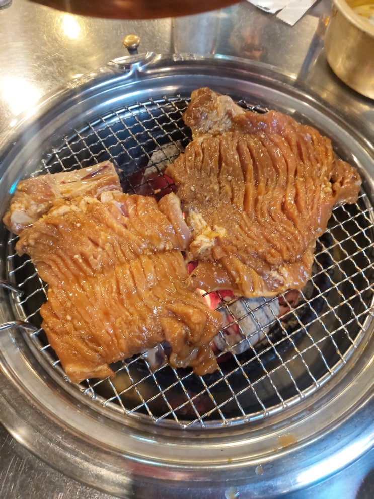 문래동 맛집 맛있는녀석들 돼지갈비 &lt;송원 마포 돼지갈비&gt; 줄 서서 먹은 저녁