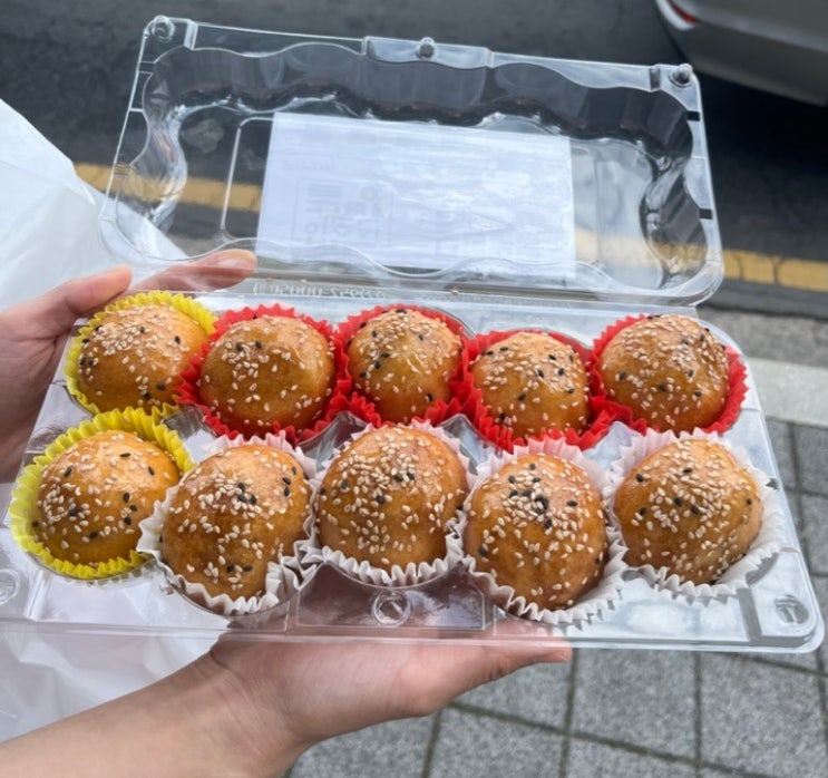  통영 여행 '이순신 꿀빵' 후기 (모짜렐라 치즈, 고구마, 유자 꿀빵)