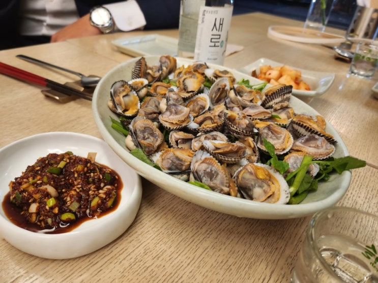  청담 서울전 소주 & 막걸리 &  벌교꼬막 가성비 압구정 안주 맛집