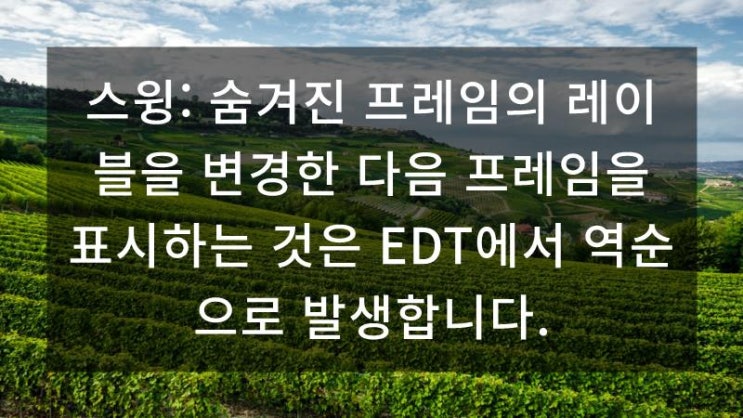  스윙: 숨겨진 프레임의 레이블을 변경한 다음 프레임을 표시하는 것은 EDT에서 역순으로 발생합니다.