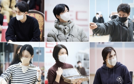  스위니토드 공연 연습 현장