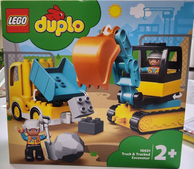 [구매후기] 레고 듀플로 트럭과 굴착기(중장비) 두돌(만2세이상,24개월) 남자 아이 장난감추천