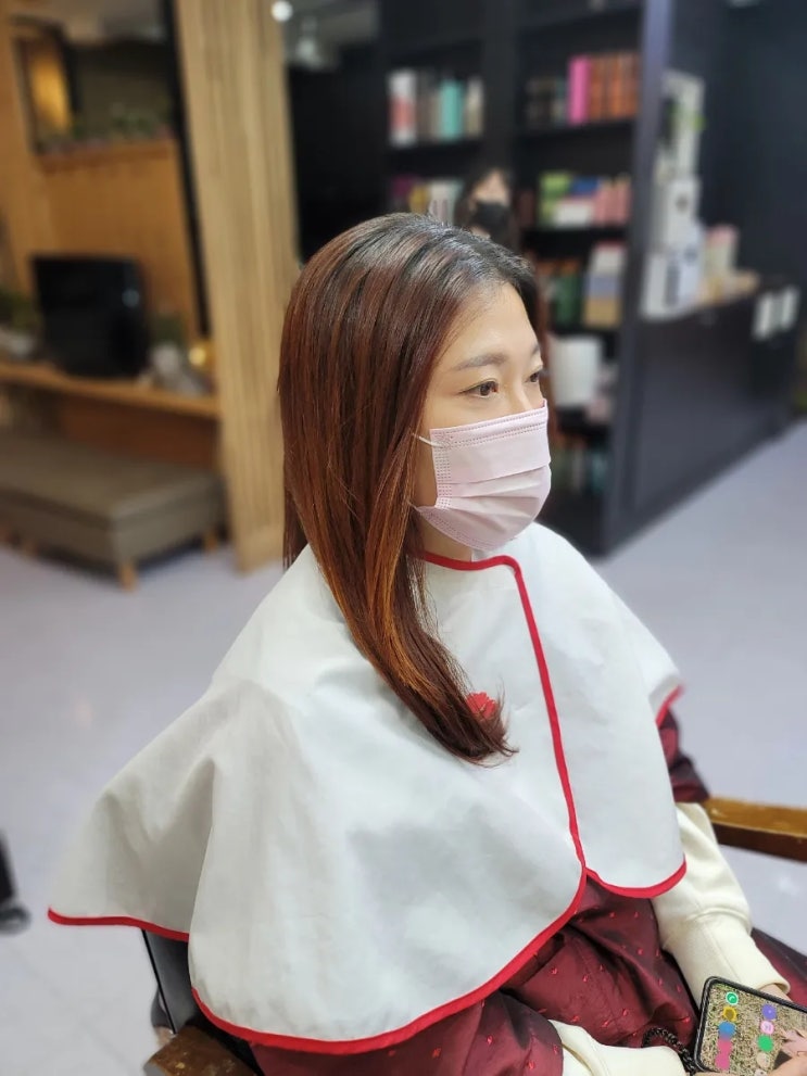  오산궐동미용실 리호뷰티헤어 :) 매직 보다 자연스러운 손상곱슬머리 복구 클리닉~