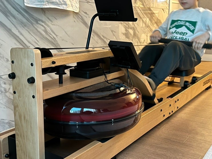  버핏플레이 로잉머신, 물소리 들으며 노젓기(Rowing) 게임 같은 쾌감!