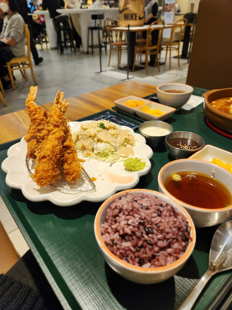대치동 돈까스 맛집 한티역 혼밥 점심 간코블랙