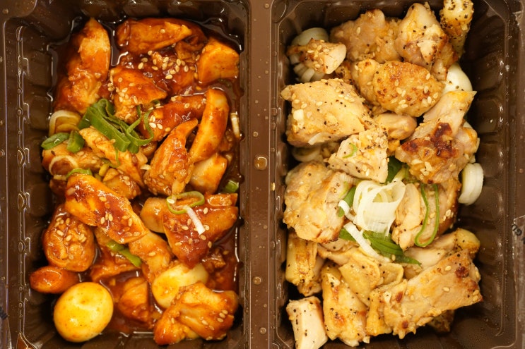 월드컵 치킨 대란 치교치킨 순살 반반 치킨 (순살 소금구이 치킨 + 순살 바베큐 치킨) 내돈내산 솔직후기