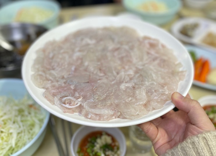  살살 녹는 부드러운 광어 세꼬시 / 길동 세꼬시