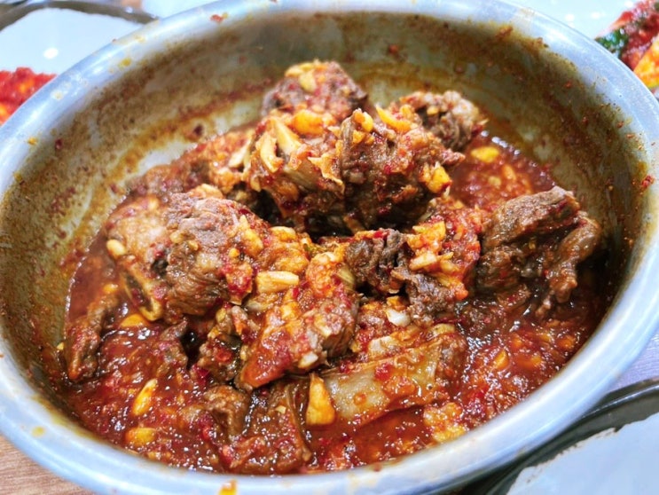  대구 찜갈비 골목 마늘 듬뿍 매콤한 소갈비찜 [유진찜갈비식당] 솔직 리뷰
