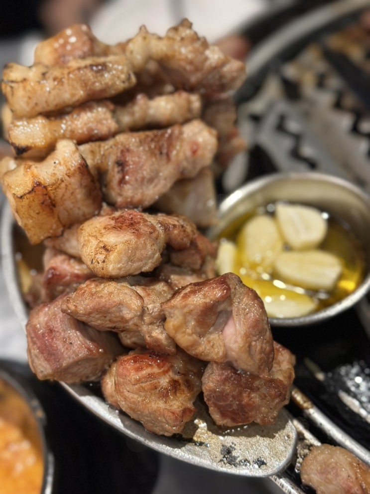  노원 상계 삼겹살 목살 맛집 ‘땅코 참숯구이’