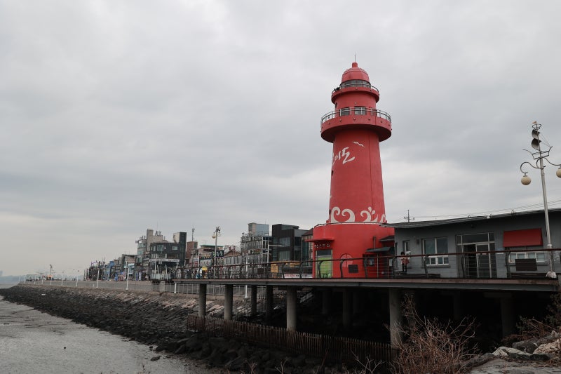 시흥 가볼만한곳 오이도 빨간등대(ft. 오션뷰 카페) : 네이버 블로그