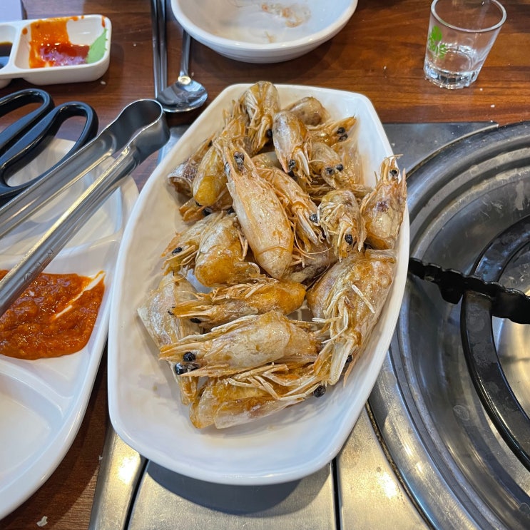 강남구청역 맛집 365활새우 창우수산