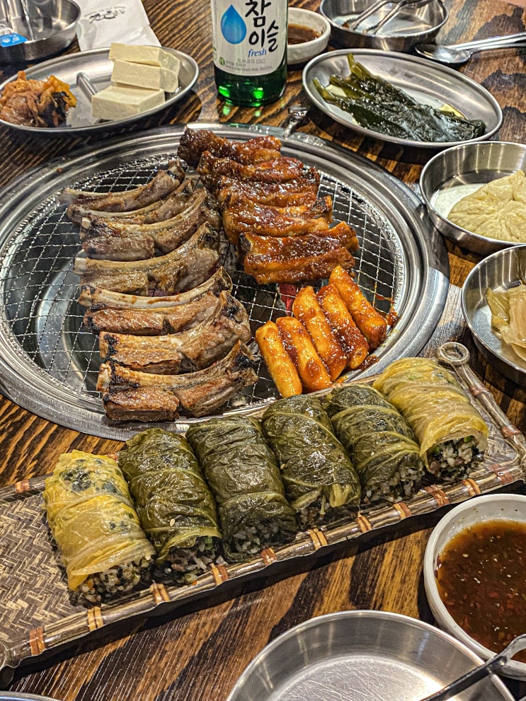 광주 금호지구 맛집 :: 머시기쪽갈비&황토가마에빠진돼지 등갈비 맛집