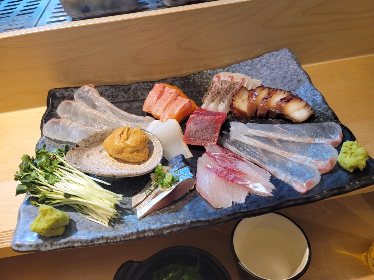 역촌동맛집 교꾸스시 모듬사시미 안끼모