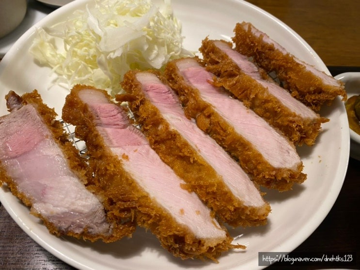  인천 청라 도톰카츠 돈까스 맛집 후기 - 가브리 등심, 안심