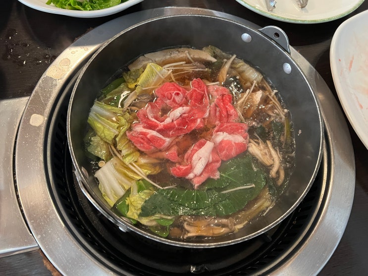  인사동 한옥 식당 최대감네 상추 샤브 정식 먹어본 후기