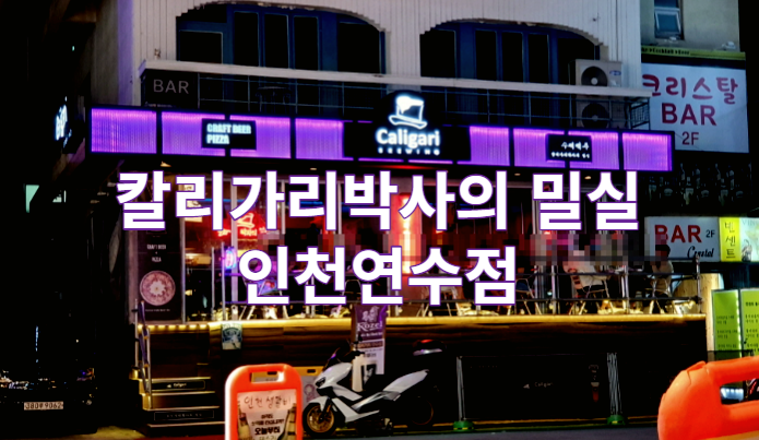  인천 연수 칼리가리박사의 밀실 연수점 리뷰 / 언노운피자 / 생맥주 / 분위기 / 가볼만한곳