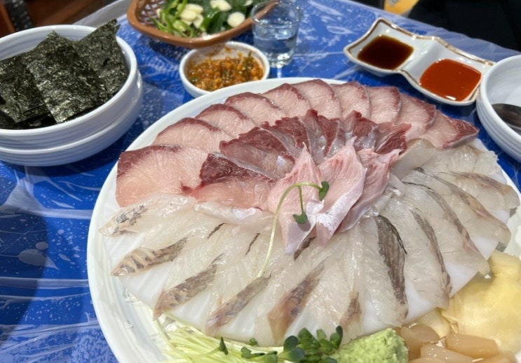 하남시청역 대방어 맛집 회뜨는풍경 매운탕 끝판왕 덕풍동 술집