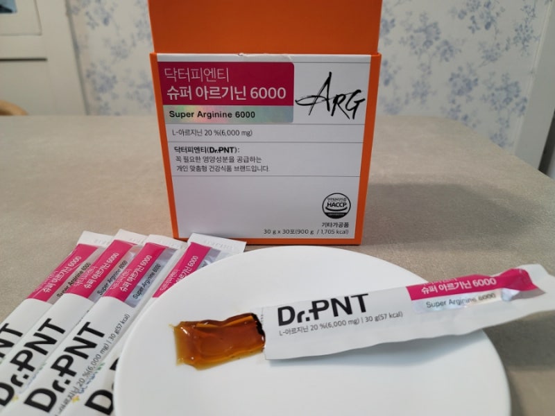 닥터피엔티 슈퍼아르기닌6000젤리,(4000에서 업그레이드)멀티비타민, 필수 아미노산, 단백질까....