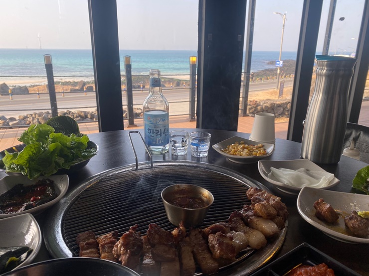  제주 월정리 참숯 흑돼지 맛집