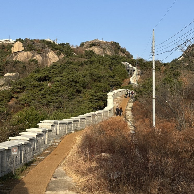  등산 초보 서울 인왕산 코스 추천