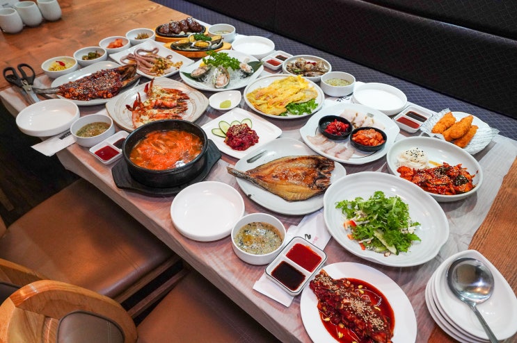  광주 연말모임장소 다온퓨전한정식 정성스런 정식 추천