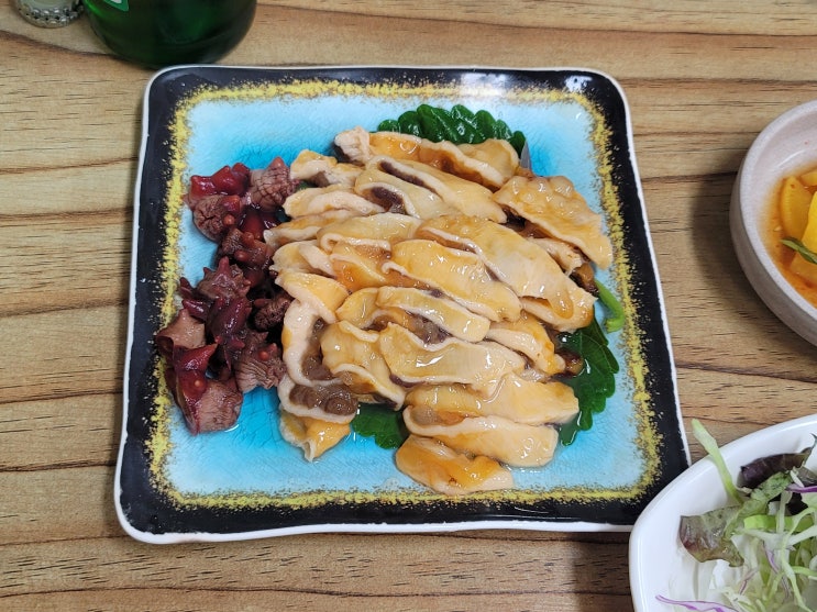  영종도 해물칼국수 백원이네 황제산낙지해물칼국수 내돈내산