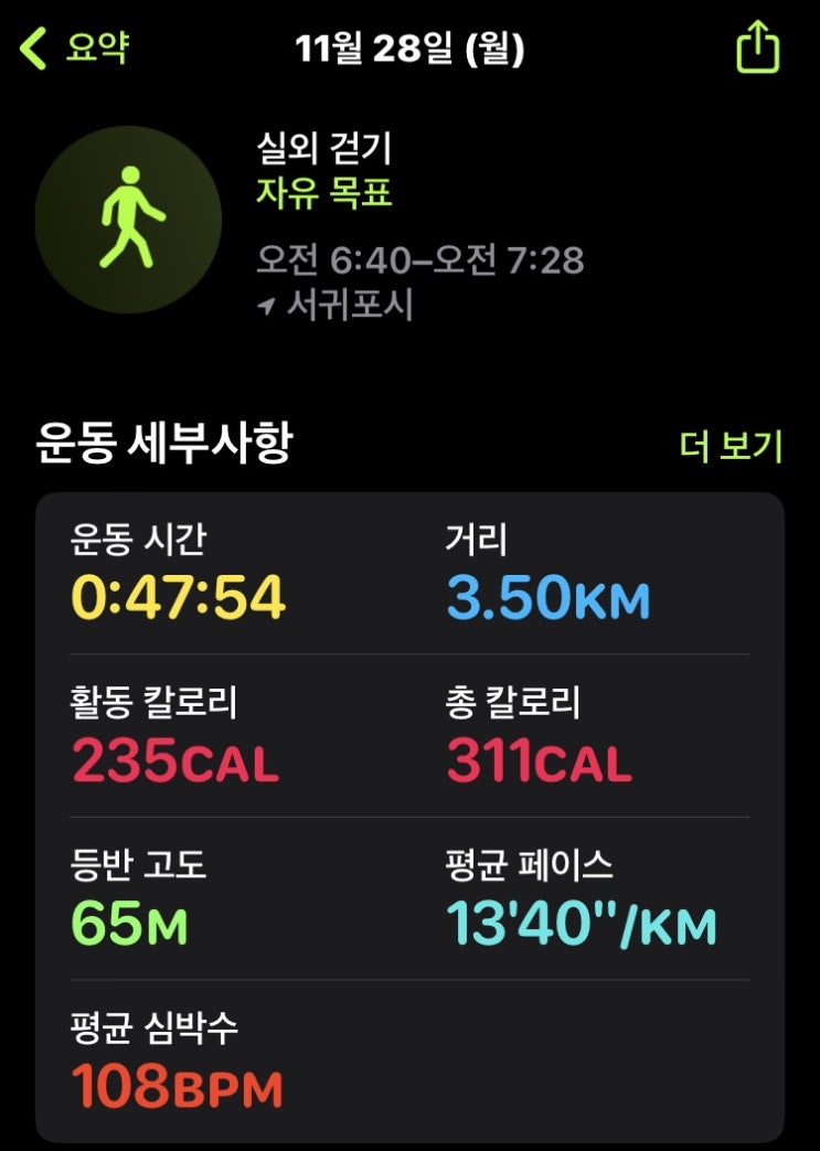  39일차, 비가 와도 걷자